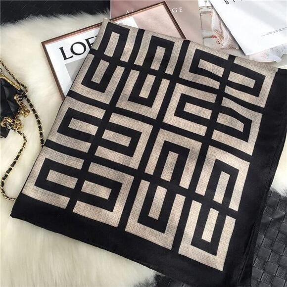 Women's Scarves Lady Light Soft Fashion Solid Scarf Wrap Shawl for All Season - Picture 5 of 7